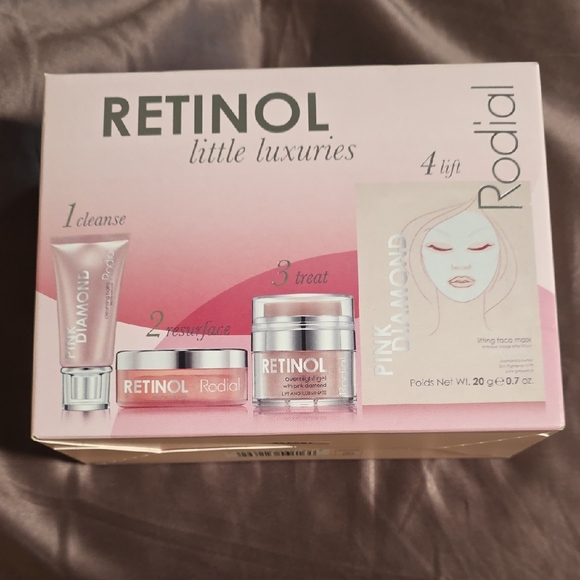 Rodial Other - Rodial Retinol Skincare Set - Pink and White